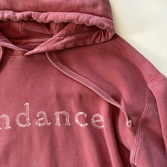 Sundance Women’s Pink Hoodie Sweater Size Large - Picture 3 of 8